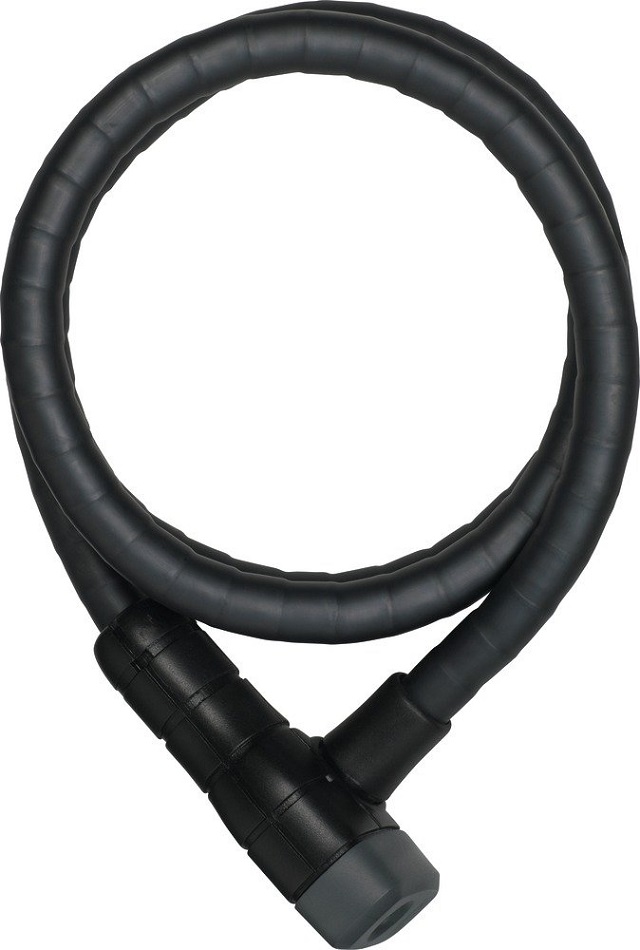 Велозамок трос 15мм ключ Microflex 6615K/120см класс защиты 5/15, 700гр, ABUS