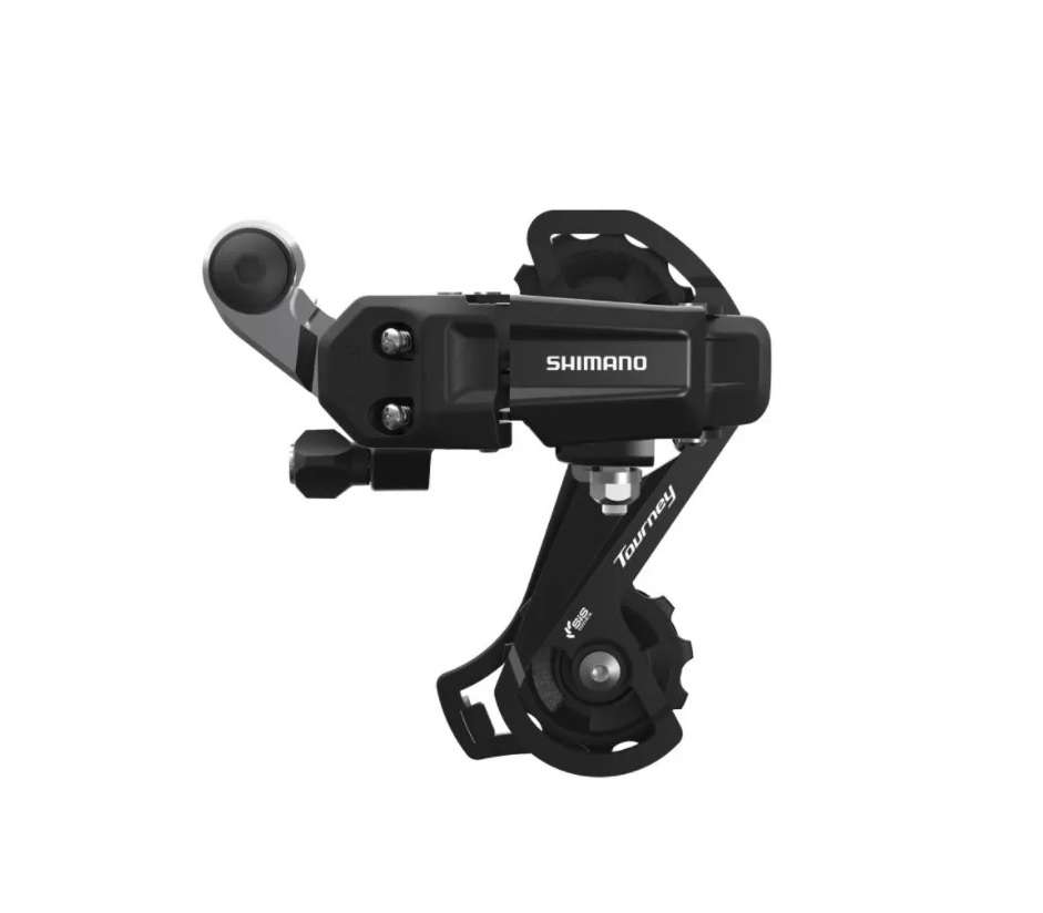 Переключатель задний 6/7ск SHIMANO TY200, под петух, черный